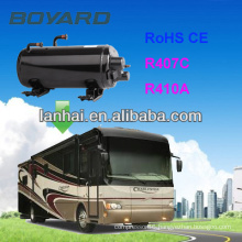 camping air conditioner accesoris horizontal rotary aircon kompresor R407C 5300 btu for tractor cab camping car air conditioner